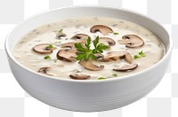 PNG Food mushroom soup meal. AI generated Image by rawpixel.