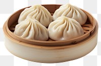 PNG Food xiaolongbao dumpling white background. AI generated Image by rawpixel.