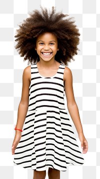 PNG Portrait laughing dress child. 