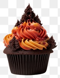 PNG Fall season cupcake dessert icing food. 