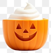 PNG Hot pumpkin drink vegetable dessert cream. 