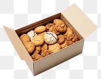 PNG Box cardboard cookie food. 