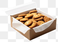 PNG Cookie box biscuit food. AI generated Image by rawpixel.