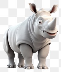 PNG Rhinoceros wildlife cartoon animal. 