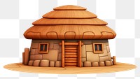 PNG Architecture building cartoon house. AI generated Image by rawpixel.