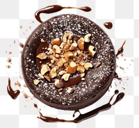 PNG Chocolate dessert food confectionery. AI generated Image by rawpixel.
