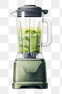 PNG Blender mixer refreshment vegetable. 