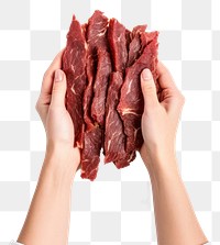 PNG Beef holding female adult. AI generated Image by rawpixel.