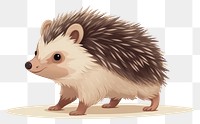 PNG Hedgehog porcupine mammal animal. AI generated Image by rawpixel.