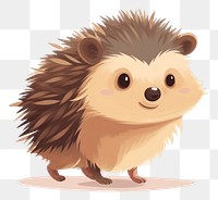 PNG Hedgehog mammal animal cute. 