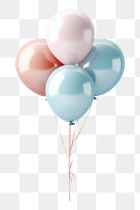 PNG Balloon birthday anniversary celebration. AI generated Image by rawpixel.