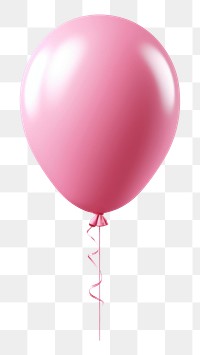 PNG Balloon birthday pink anniversary. 