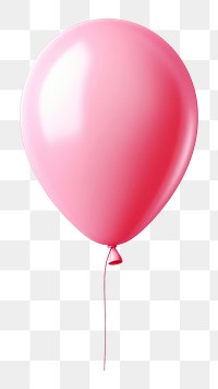 PNG Balloon birthday pink anniversary. 