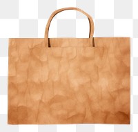 PNG Bag handbag paper white background. AI generated Image by rawpixel.