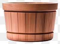 PNG Flowerpot wood transparent background earthenware. 