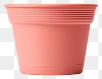 PNG Flowerpot cup transparent background earthenware. 