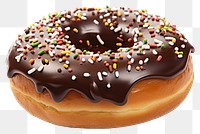 PNG Donut dessert food cake transparent background