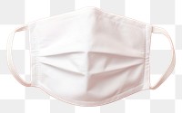 PNG Face mask white accessories accessory. AI generated Image by rawpixel.