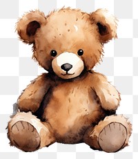 PNG Bear toy representation transparent background