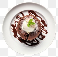 PNG Dessert cream food sachertorte. 