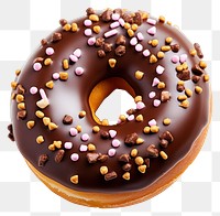 PNG Dessert donut food cake. AI generated Image by rawpixel.