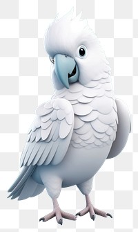 PNG Cockatoo animal parrot bird. 