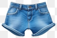 PNG Shorts jeans transparent background underpants. 