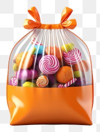 PNG Candy food bag white background. AI generated Image by rawpixel.
