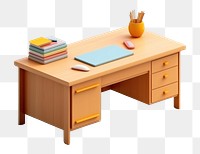 PNG Desk furniture computer table. 