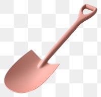 PNG Shovel tool white background silverware. AI generated Image by rawpixel.