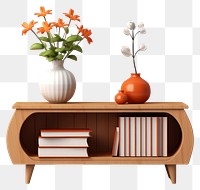 PNG Sideboard table furniture flower. 