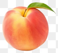 PNG Peach apple fruit plant transparent background