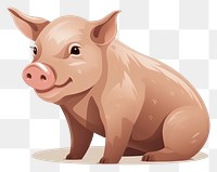 PNG Pig mammal animal investment transparent background