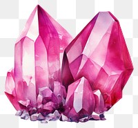 PNG Crystal gemstone amethyst mineral. 