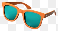 PNG Glasses sunglasses accessories turquoise. 