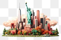 PNG Outdoors landmark city representation. AI generated Image by rawpixel.