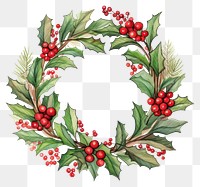 PNG Pattern wreath plant celebration. AI generated Image by rawpixel.