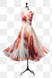 PNG Fashion dress gown transparent background. 