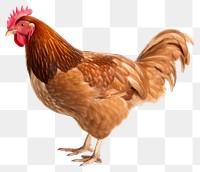 PNG Chicken poultry animal bird. 