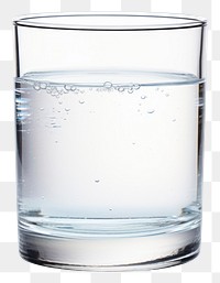 PNG Glass water transparent background refreshment. 