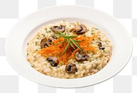 PNG Food breakfast risotto plate. AI generated Image by rawpixel.