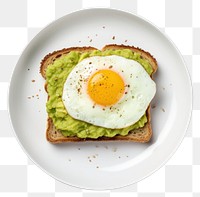 PNG Sanwich plate egg bread. AI generated Image by rawpixel.