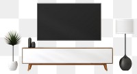 PNG Smart TV television sideboard furniture. 