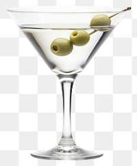 PNG Martini cocktail drink glass.