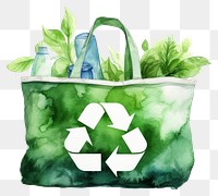 PNG Handbag green accessories container. AI generated Image by rawpixel.