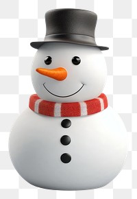 PNG Snowman cartoon winter white. 