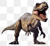 PNG Dinosaur reptile animal white background