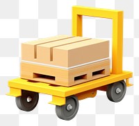 PNG Cardboard warehouse vehicle box. AI generated Image by rawpixel.