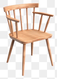 PNG Furniture chair armchair wood. 