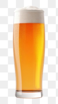 PNG Glass beer drink lager. 